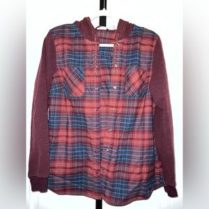 Women’s L.L.Bean Flannel Sweatshirt